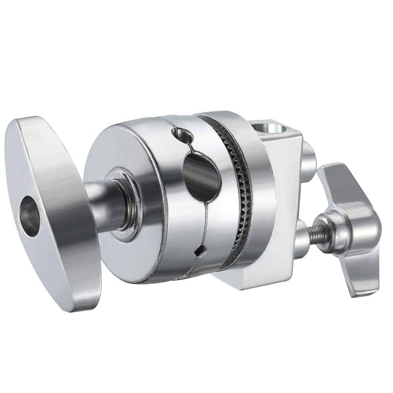 SUPON Aluminum Alloy Multi Functional Heavy Duty 2.5 inch Grip Head Swivel Head Clamp Holder Bracket Adapter with 1/2",1/4",3/8", 5/8" Mount for Light Stand, Extension Boom Arm,Photographic Equipment - Image 1